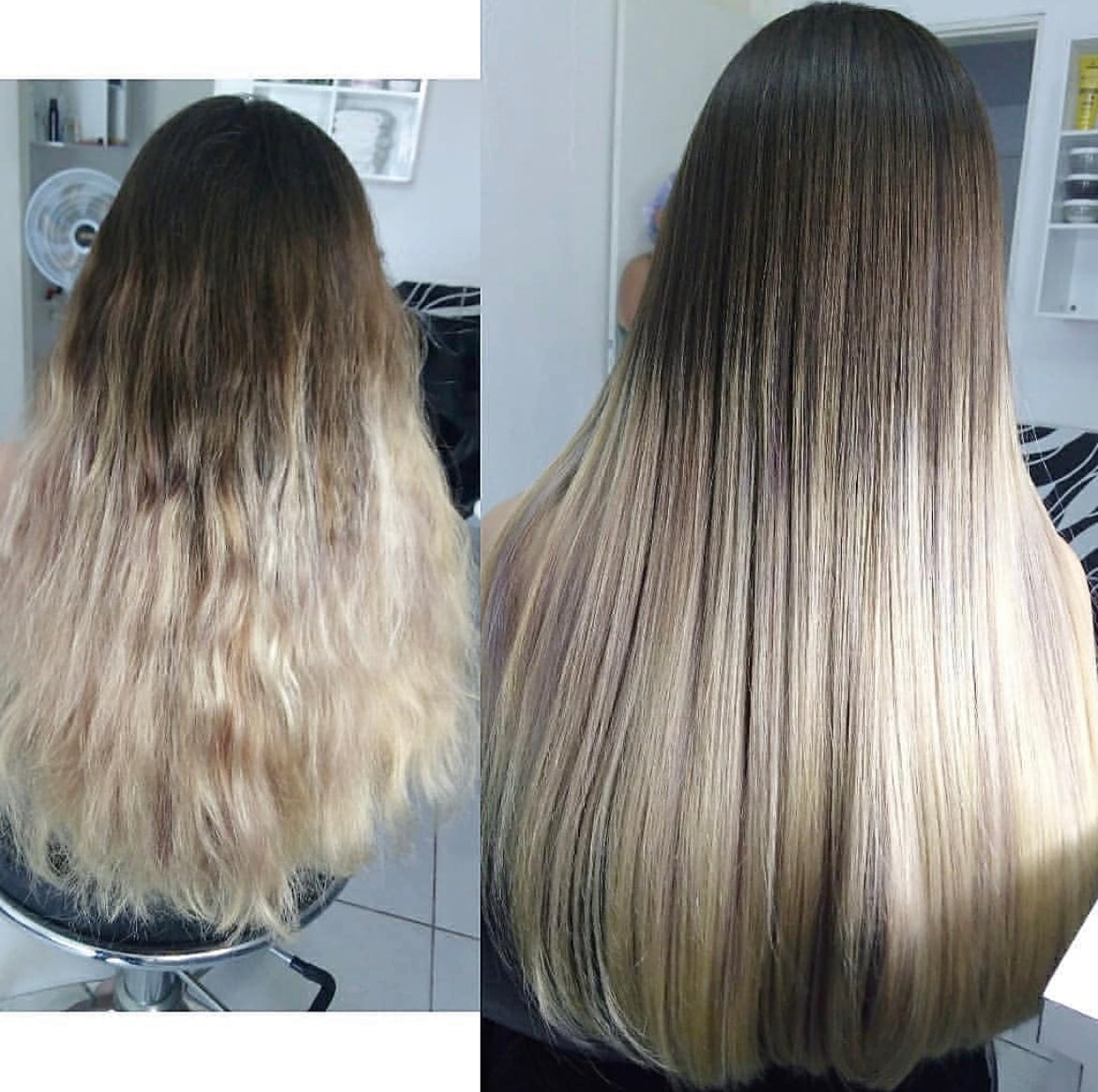 Blonde Straightening Treatment 1000 ml.