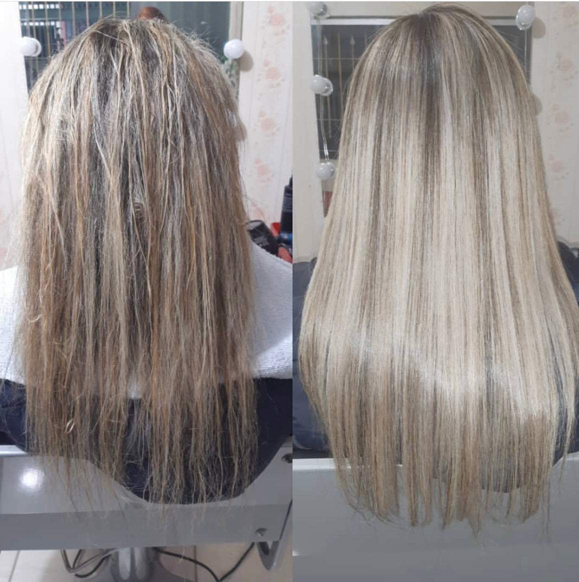 Blonde Straightening Treatment 1000 ml.